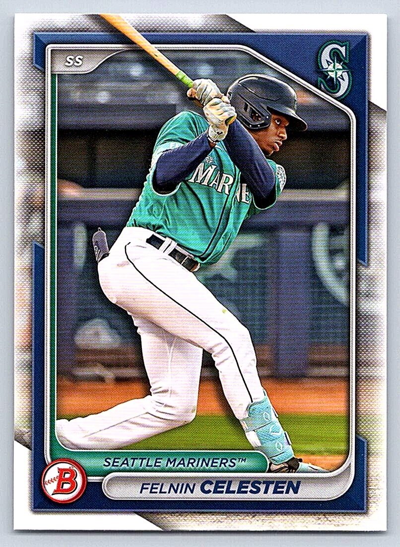 FELNIN CELESTON  MARINERS  2024 BOWMAN DRAFT #BD-76
