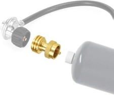 QCC1/POL Propane Tank converter to BBQ Grill Saver 1lb Propane Tank gas adapter