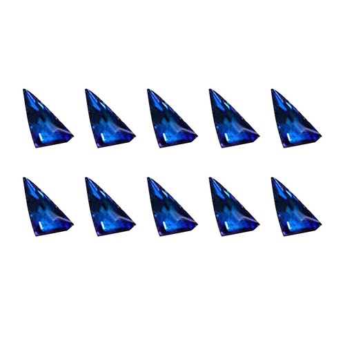10pcs Nail Decals Distinctive Nail Diy Triangle Nail Art Tip Triangle - Picture 12 of 16