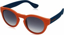Havaianas Trancoso/M QPS Women's Orange Blue Sunglasses Grey Lens