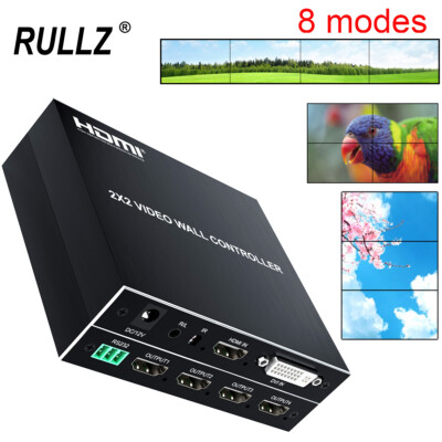1X3 1X4 2x2 3X1 4X1 Screen Stitching Processor Video Wall Controller TV Splicer