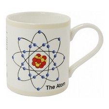 Listing image for THE ATOM COFFEE TEA HOT DRINKS MUG SCIENCE KIDS NOVELTY CUP EDUCATIONAL PHYSICS