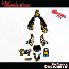 Graphics Kit Fit 2007-10 Ktm Sx Sxf Exc 125 150 200 250 300 450 Rockstar Decals