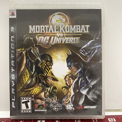 Mortal Kombat vs. DC Universe Sony PlayStation 3, 2008 CIB Tested And Working