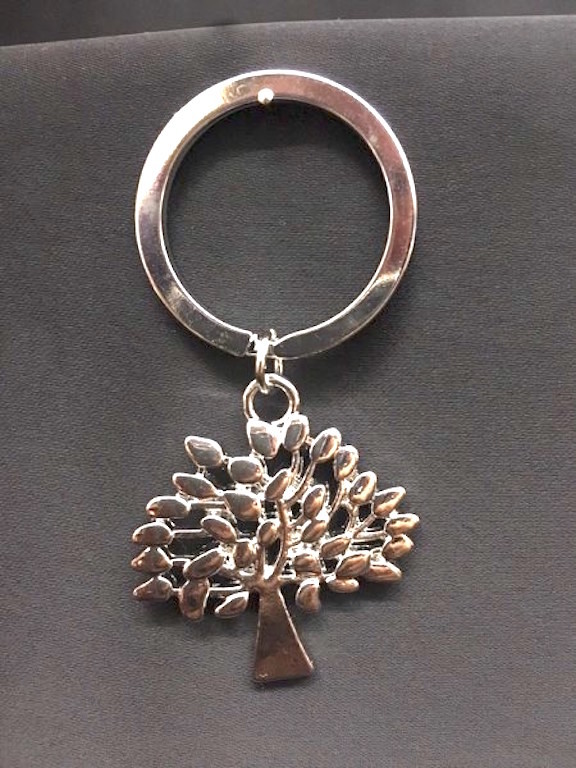 BOMBONIERA PORTACHIAVI ALBERO DELLA VITA LAUREA DIPLOMA COMPLEANNO