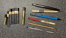 Vintage Mechanical Pencil Lot - Cross, Autopoint, Pentel, Scripto, Centennial
