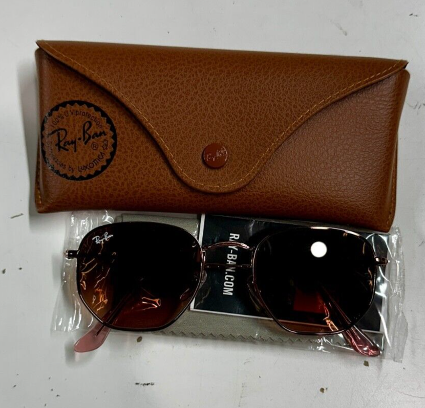 Ray-Ban Sunglasses RB3548N Hexagonal Flat Sunglasses  display picture 3