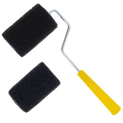 4'' Paint Roller Frame Textured Roller Covers, Roll-On Custom Coat Truck Bedliner