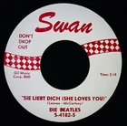 THE BEATLES~Sie Liebt Dich (She Loves You)~A Top 45~SWAN #S-4152-S-Virtue Studio
