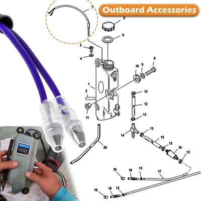 For Mercury 135-300 HP Outboard Oil Tank Switch Sensor 01-10 856156T02, 856156A2