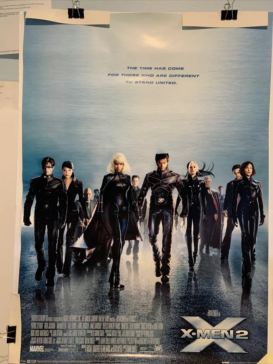 X-Men 2 Cast SS Rolled Official Movie Poster 26x35 U.K. Import | eBay