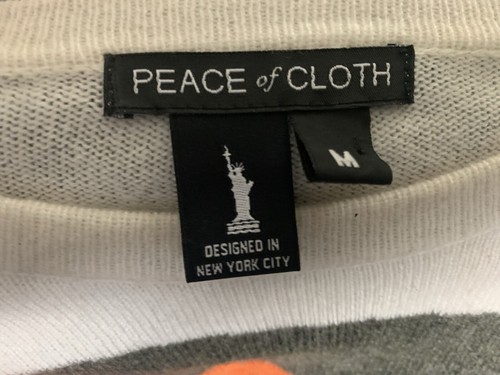 Peace of Cloth Color Block 100% Cashmere Sweater Boxy Oversized, Women's Medium - Picture 7 of 9