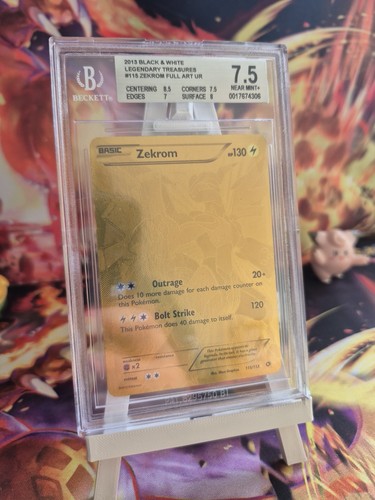 Zekrom graded BGS 7.5 for sale on eBay