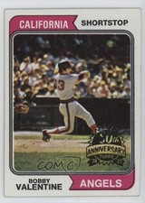2023 Topps Heritage 1974 Topps Originals Buybacks Bobby Valentine #101 s7g