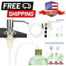 Dish Soap Dispenser for Kitchen Sink Built in Soap Dispenser Pump with 47" Ex...