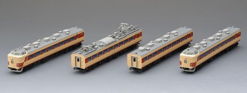 Juego básico de 4 vagones TOMIX N Gauge JNR 489 (Kuha489-200/600) 98590 | Zustand: New