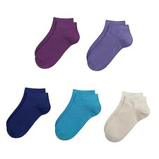 Viscose Bamboo School Socks Ankle Super Soft Kids Socks Large Assorted4