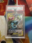 POKEMON CARD SM BLACK STAR PROMO #SM167 FULL ART/CELEBI & VENUSAUR GX PSA 9