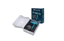 Parlux Hair Dryer Digitalyon Glitter Blue With Softstyler Magic Sense