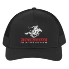 Winchester Firearms Black Trucker Hat Cap Adult Size