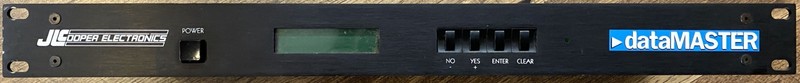 JL Cooper Electronics Datamaster Rack Unit--UNTESTED
