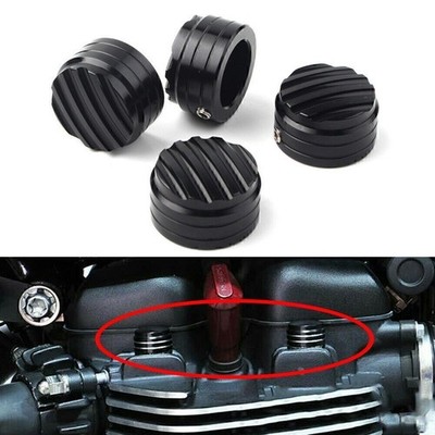 Head Bolt Topper Cover Cap Engine Cover für  Thruxton R Street Cup 2016+ Schwarz