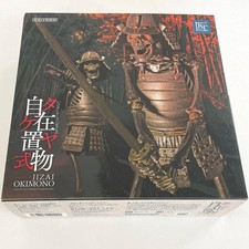 Skeleton warrior, iron rusty tone, Takeya style free figurine