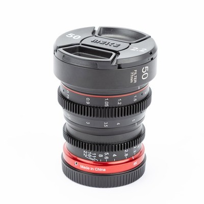 Meike 50mm T2.2 Super35 Cinema Prime Lens (Canon RF) - SKU#2035746
