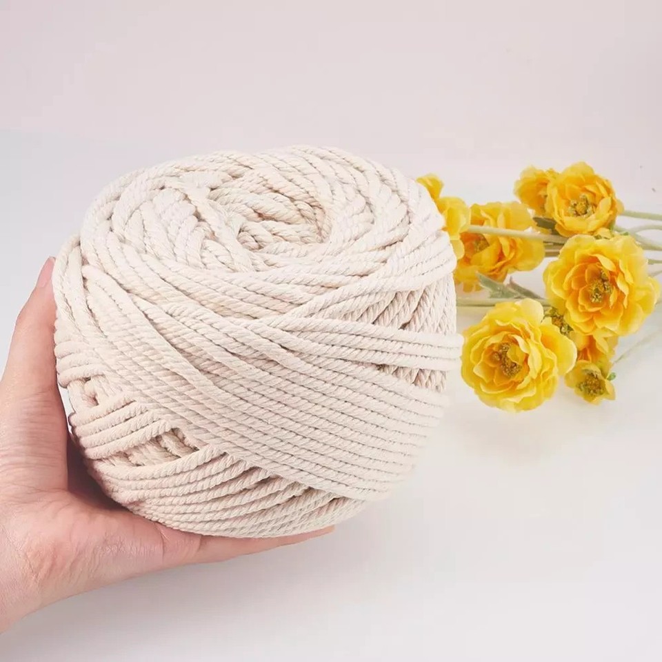 1-10 M Cotton Round Wick Rope for Kerosene Oil Lamp Lantern Torch ...