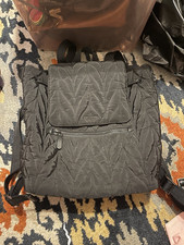 kate spade new york Black Quilted Backpack Dr...
