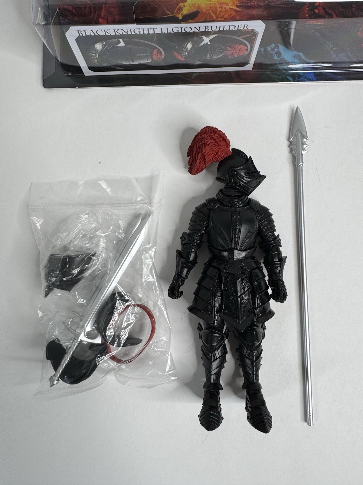 Mythic Legions Black Knight Legion Builder Loose