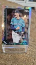 2025 Topps Chrome - George Kirby #223 Prism Refractor Mariners 🔥