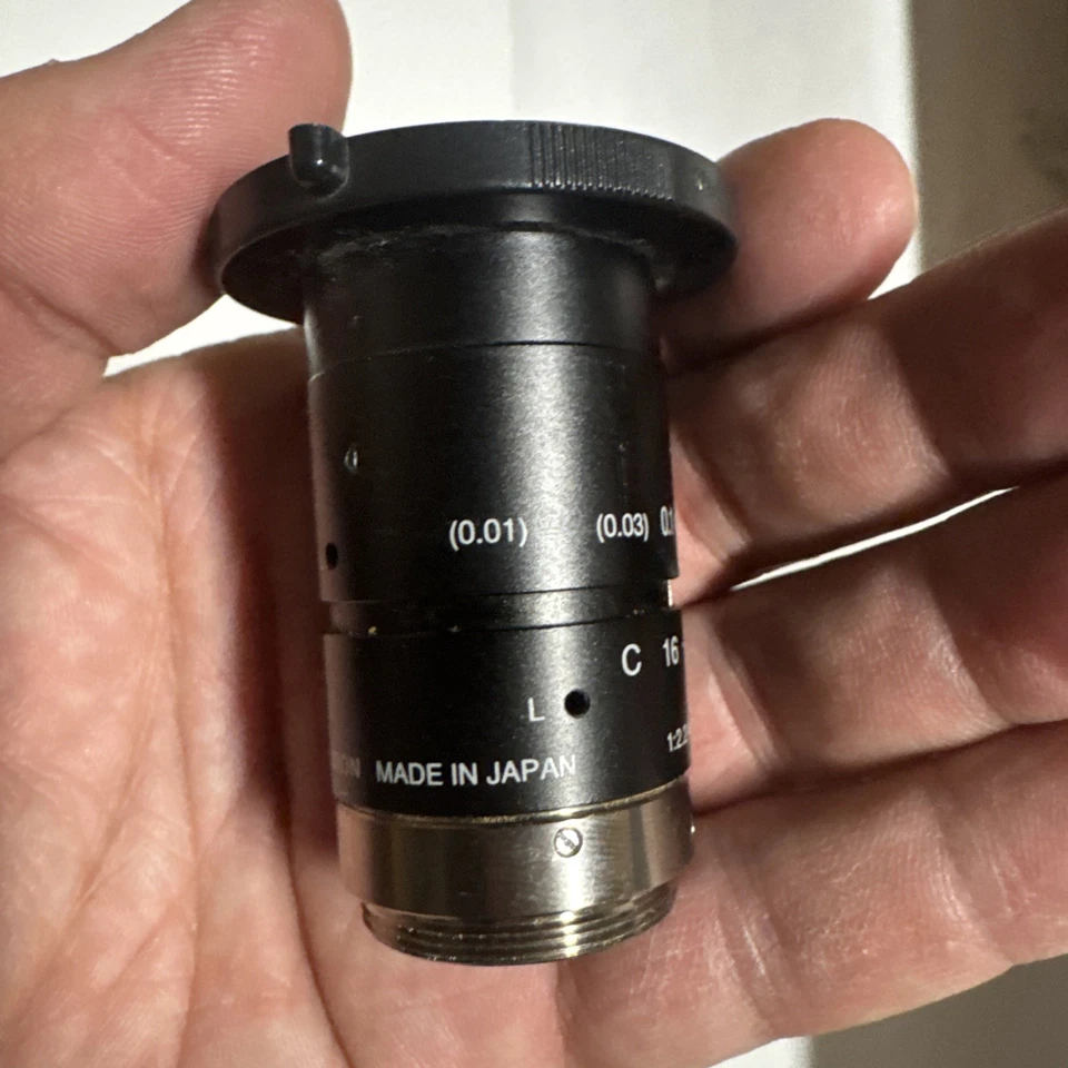 Genuine Fujinon TF4DA-8 C-Mount Wide Angle 3CCD Camera Lens E3 - Image 4 of 4