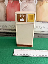 Vintage Little Tikes DOLLHOUSE Refrigerator- Door Opens/Closes GUC