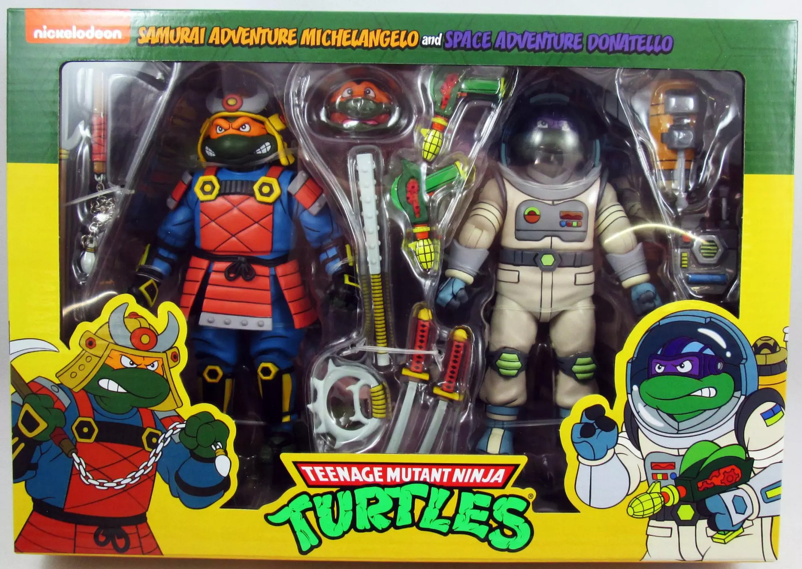Figurine TMNT Tortues Ninja Michelangelo Samurai par NECA pour collectionneurs