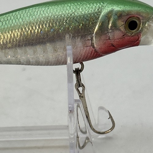 Vtg Pre-RAPALA Crankbait Fishing Lure Holographic Minnow Great Cond. 0.3oz 3”  - Bild 8 von 13