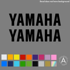 for 2x Yamaha Sticker Decal Motorcycle Boat Window Tank Wheel Bike yz yzf fzr