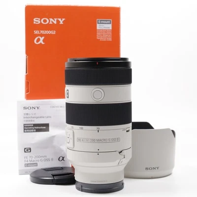 SONY FE 70-200mm F/4 Macro G OSS II SEL70200G2 pour SONY E [Near Mint] #4982LC - Photo 1/4