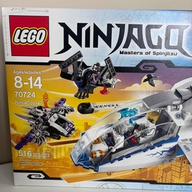 Lego Ninjacopter 70724 Ninjago Brand New Sealed Set Rebooted Pixal Zane Nindroid