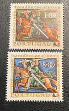 Stamps Portugal Scott #974-5 never hinged