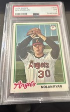 1978 Topps - Nolan Ryan #400 PSA 7 Angels Rangers Mets HOF