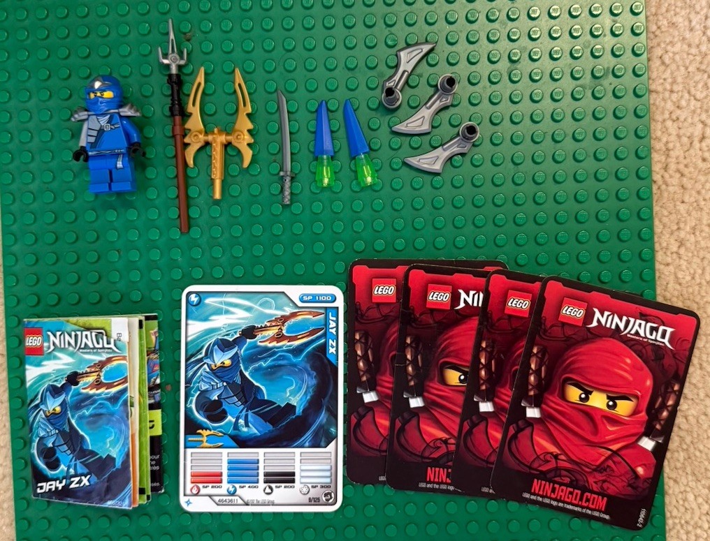 Lego 9553 Ninjago Booster Pack Jay ZX 100% Complete EUC!! | eBay