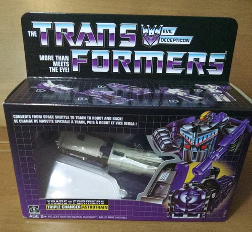Astrotrain G1 Transformers Vintage Reissue Walmart Exclusive NIB #2