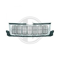 KüHlergrill KüHlergitter Chrom Schwarz FüR Jeep Grand Cherokee IV