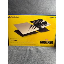 PS5 Pro Console Cover Marvel's Wolverine Adamantium Limited Edition