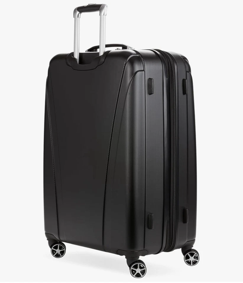 Жесткий расширяемый чемодан SwissGear 7585, черный, набор из 2 предметов (19/27) - Изображение 3 из 4