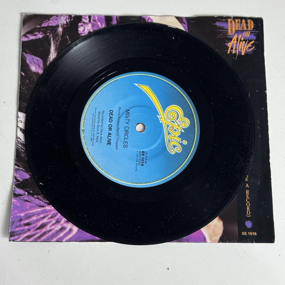 Dead Or Alive You Spin Me Round Like A Record Vinyl Single 45rpm Epic ES1018 - Image 4 of 4