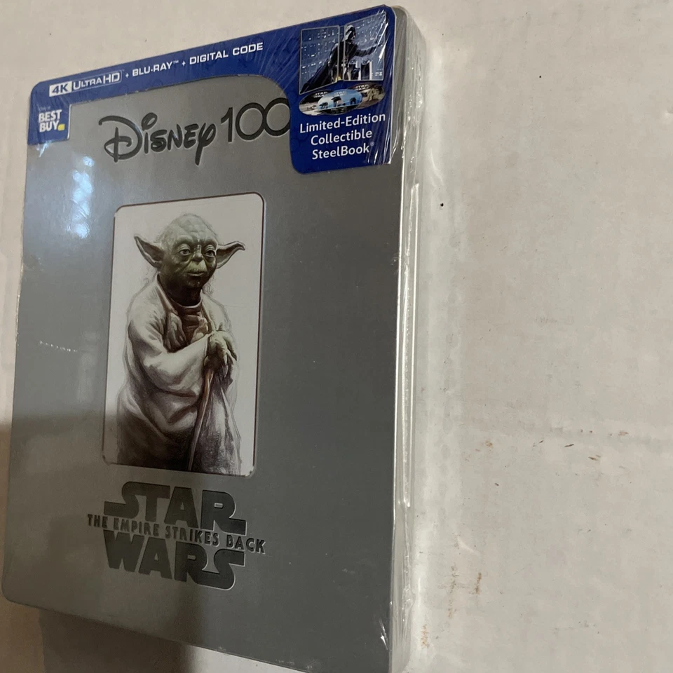 Star Wars The Empire Strikes Back SteelBook 4K Ultra HD Blu-Ray Digital, SEALED - Image 3 of 4