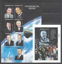 Nicaragua - Courrier 2000 Yvert 2411/8 + H 296 ** MNH