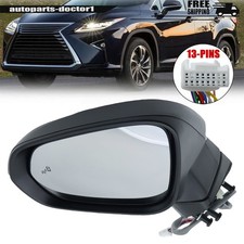 For 2016-2022 Lexus RX350 RX350L RX450h RX450hL Driver Left Side Power Mirror
